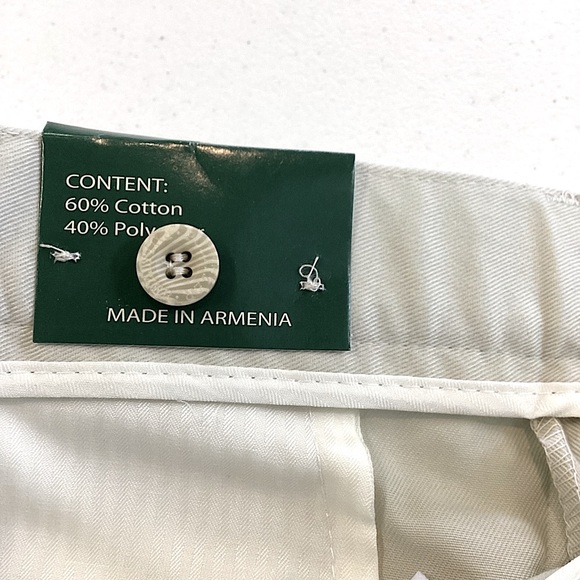 Bert Purlitzer Men’s Shorts New with Tags Khaki Stone Color Size 36 - Picture 8 of 16